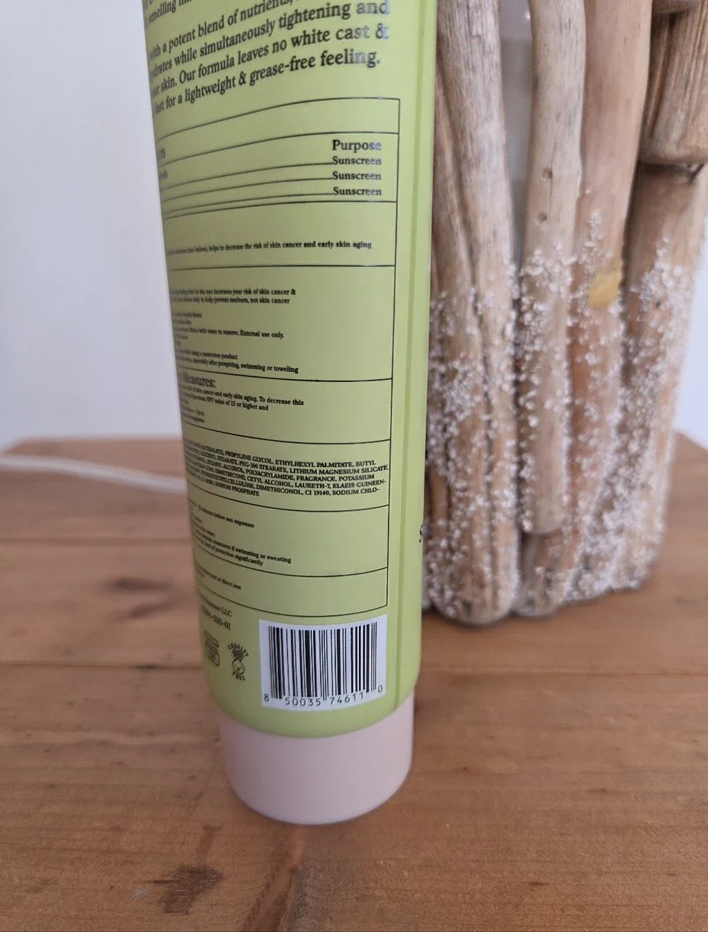 By Beach Melon Daze SPF 30 Face & Body Cream - Light Green